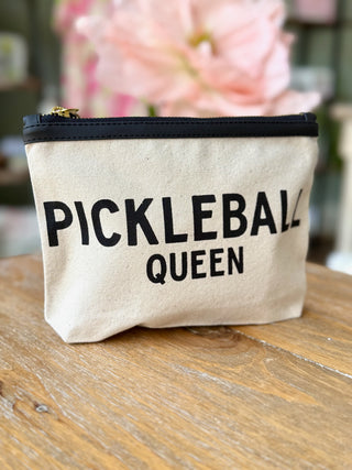 Canvas Pouch - Pickleball Queen
