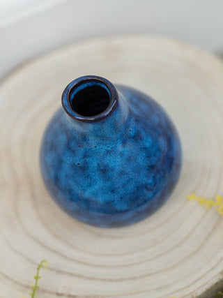 Interstellar Vase Short - Midnight Blue