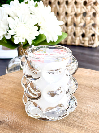 Mother's Day Bubble Glass Candle - Sunny Skies