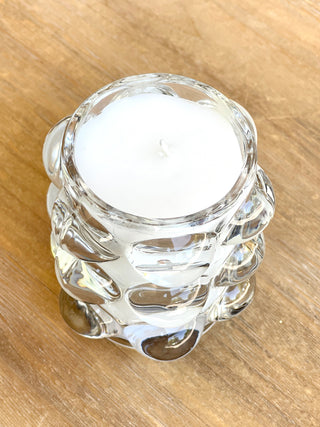 shining glass bubble candle for mothers day gift