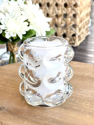 Mother's Day Bubble Glass Candle - Sunny Skies