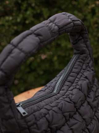 Earthscape Quilted Puffy Bag