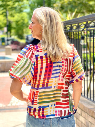 Patchwork Passion Top - Multi