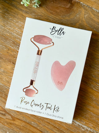 Rose Quartz Beauty Tool Kit
