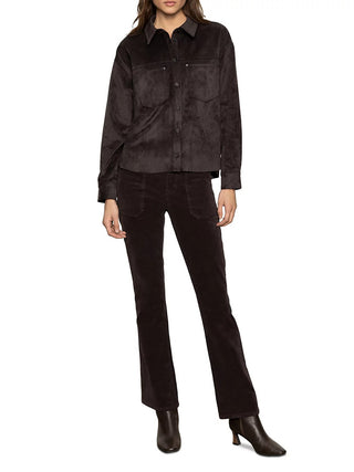 Sanctuary Ivy Suede Shirt - Semi Sweet