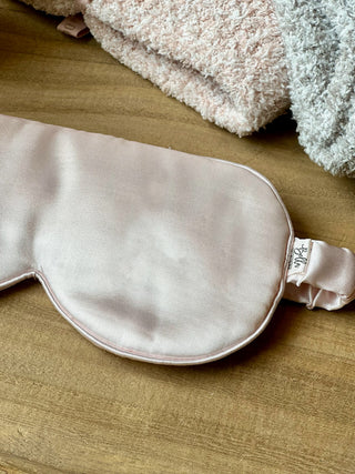 Satin Sleep Mask - Pink