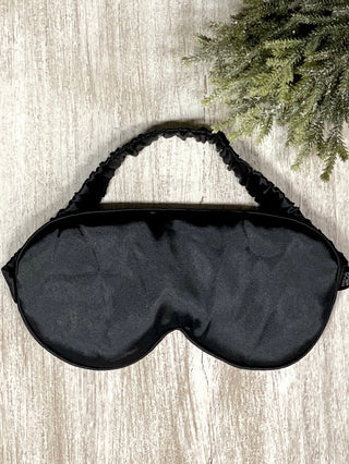 Satin Sleep Mask - Black
