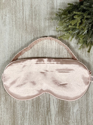 Satin Sleep Mask - Pink