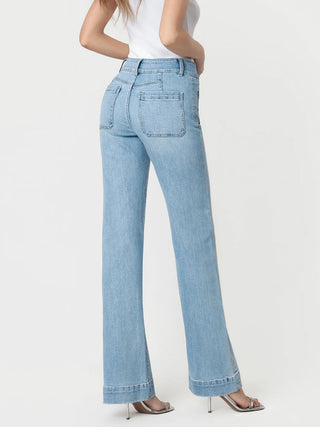 90's Vintage Flare Denim - Bang On Blue