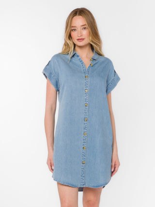 Oria Dress - Springfield Blue