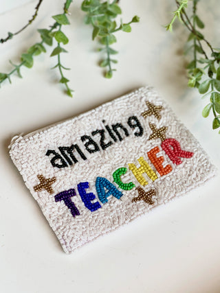 Amazing Teacher Coin Bag
