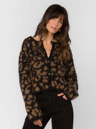 Banksy Cheetah Sweater - Sandstone