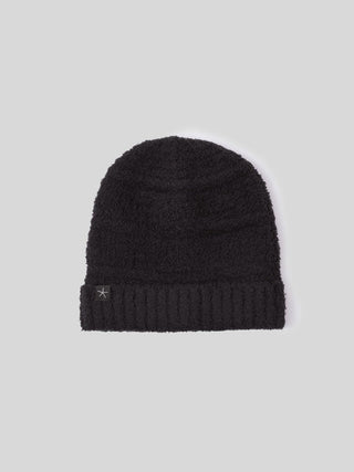 Barefoot Dreams CozyChic Grid Beanie - Black