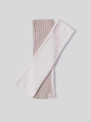 Barefoot Dreams CozyChic Lite Ribbed Gloves - Stone Pearl