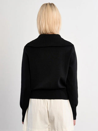 Molly Bracken Barely There Knit Jacket - Black