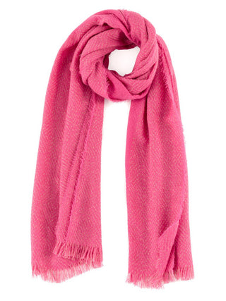 long soft pink belle scarf 