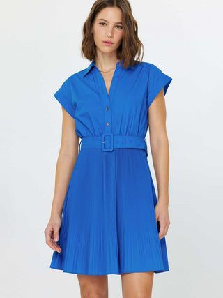 Bluebell Belted Mini Dress - Blue