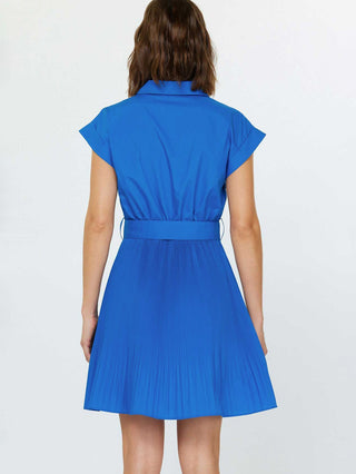 Bluebell Belted Mini Dress - Blue