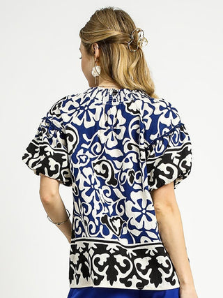 Whimsy Boho Floral Blouse