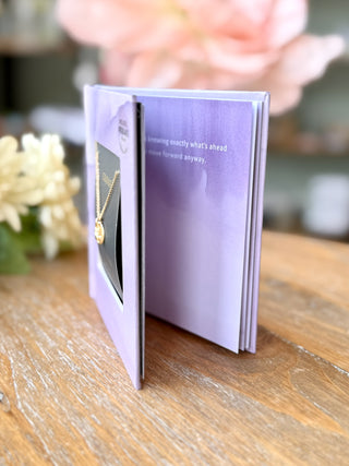 Book and Necklace - Courage