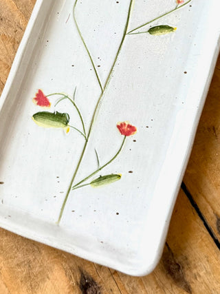 Botanical Tray & Toothpick Set