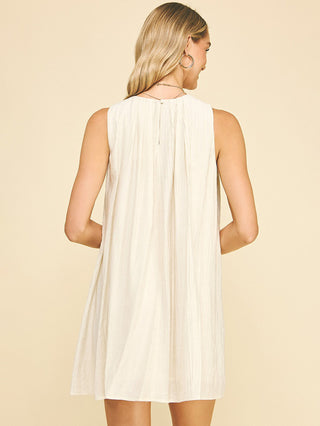Breezy Belle Mini Dress - Stone