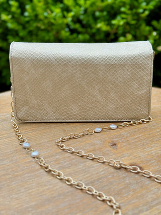 Brynleigh Clutch Crossbody - Cream