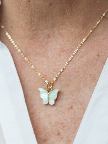 Butterfly Garden Necklace