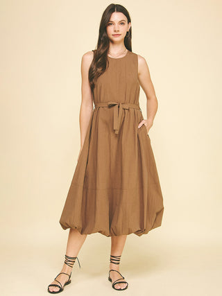 Caramel Crush Midi Dress - Coco