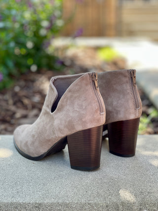 Chocolat Blu Audrey Bootie - Latte Suede