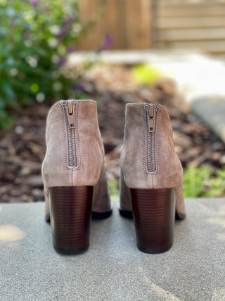 Chocolat Blu Audrey Bootie - Latte Suede