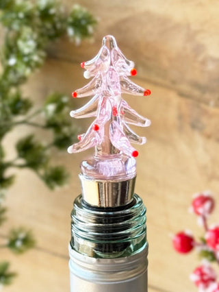 Christmas Glass Bottle Stoppers
