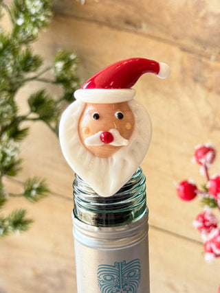 Christmas Glass Bottle Stoppers