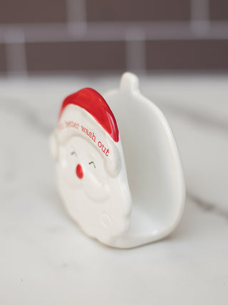 Thanksgiving Christmas Reversible Sponge Holder