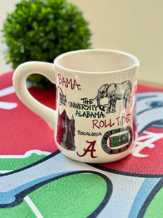 Collegiate Icon Mug - Alabama