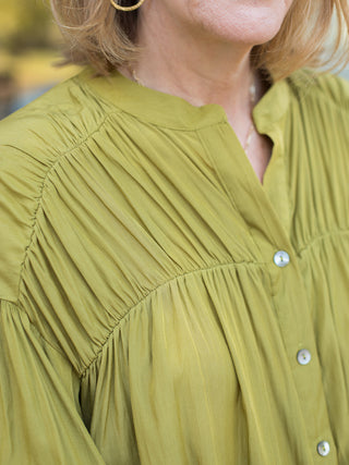 Dainty Details Button Up Blouse