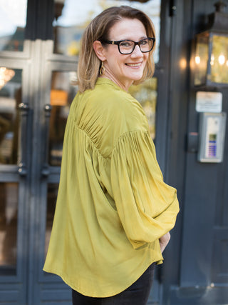 Dainty Details Button Up Blouse