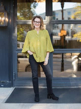 Dainty Details Button Up Blouse