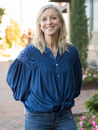 Dainty Details Button Up Blouse
