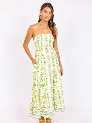Dandelion Dream Maxi Dress - Citron