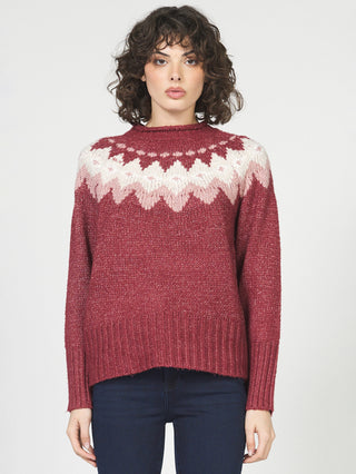 Dear John Ashlynn Sweater - Cherry