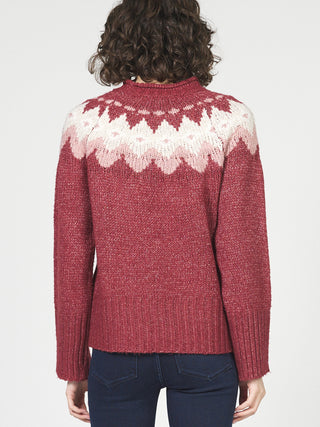 Dear John Ashlynn Sweater - Cherry