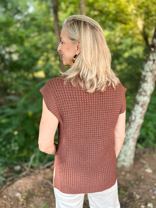 Dear John Briana Cap Sleeve Sweater