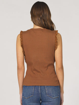 Dear John Bridgette Top - Cappuccino