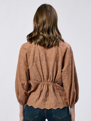 Dear John Carmelita Top - Biscuit