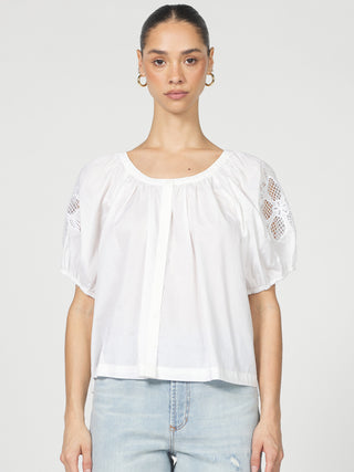 Dear John Emiline Top - White