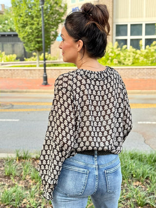 Dear John Jacquel Top - Whitecap Gray