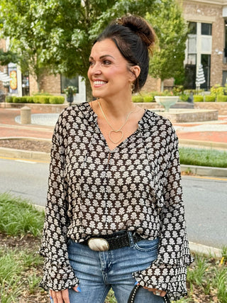 Dear John Jacquel Top - Whitecap Gray