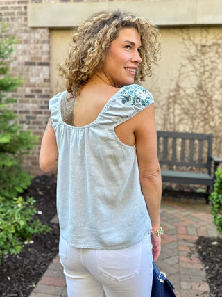 Dear John Kinney Blouse - Skyway