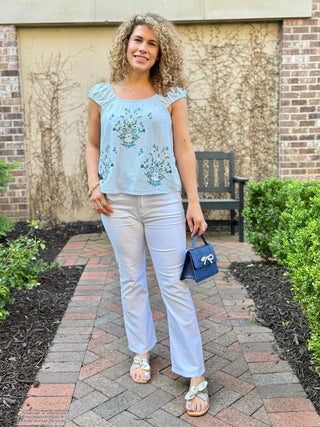 Dear John Kinney Blouse - Skyway